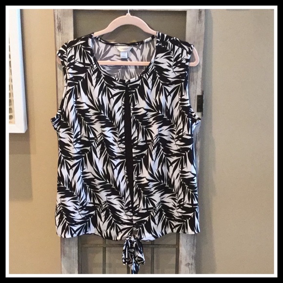 CJ Banks Tops - CJ Banks Sleeveless Top NWOT